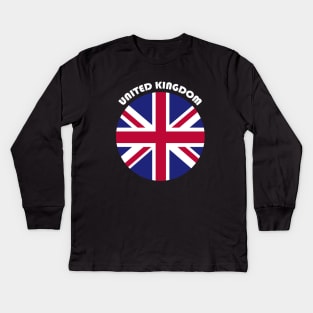 United Kingdom Kids Long Sleeve T-Shirt